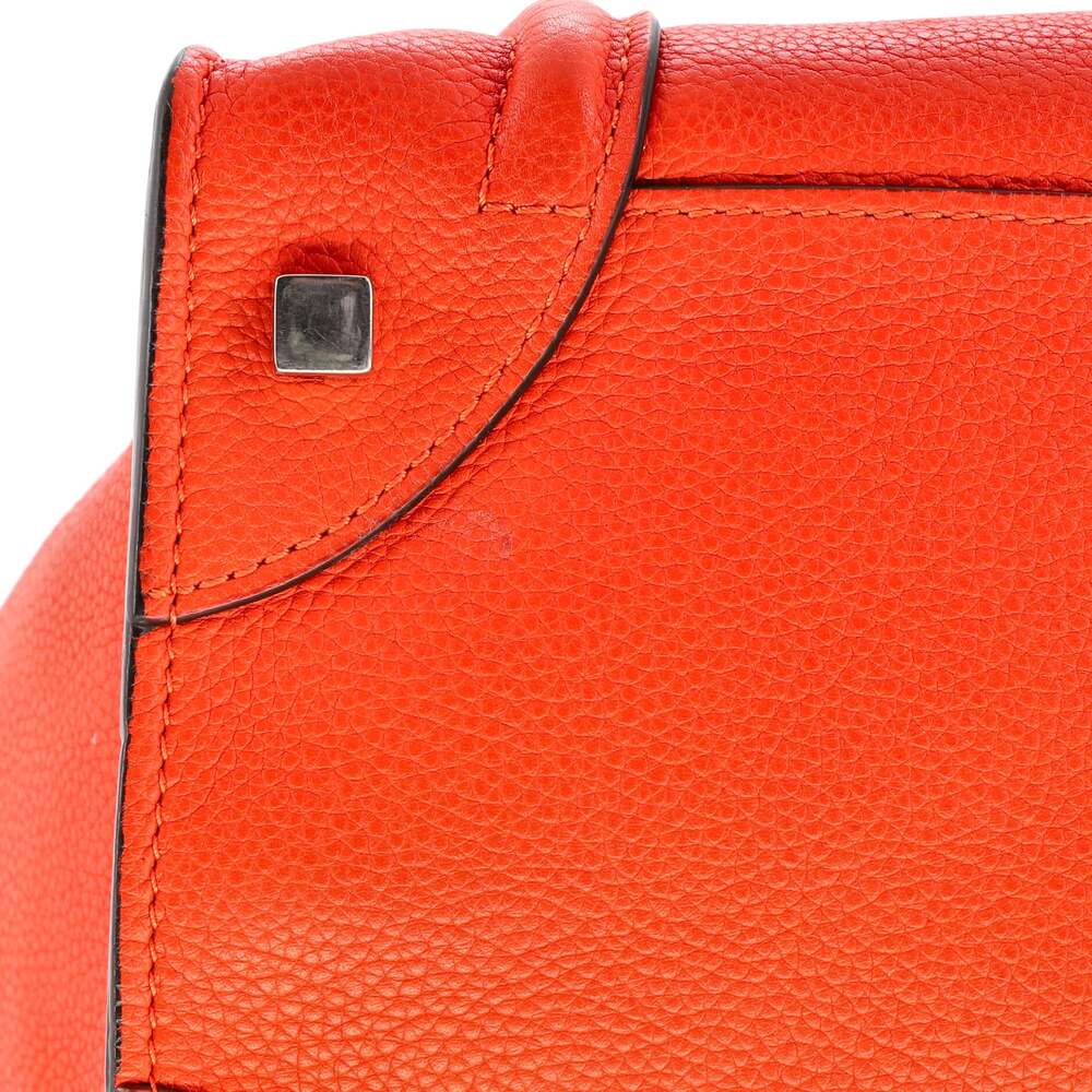 Celine Luggage Bag Grainy Leather Mini #203172C12B - Picture 7 of 9